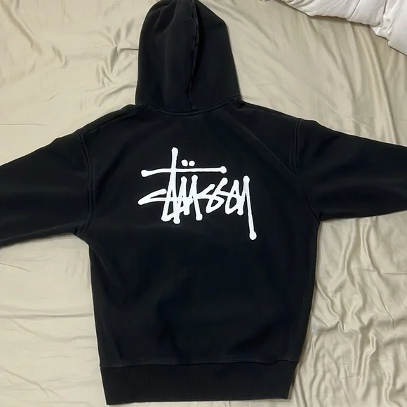 ★関税込★Stussy★Stussy Basic Stussy Hoodie Steel ★ Stussy 2024 Stussy Basic Stussy Zip Hoodie Ocean, 100